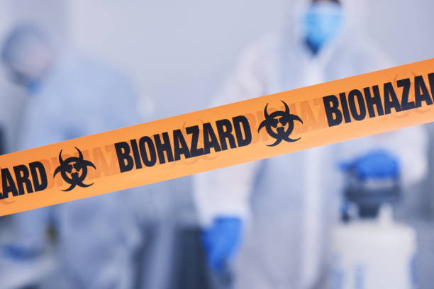 Professional Drug Lab Cleanup technician working in Shelton, NE